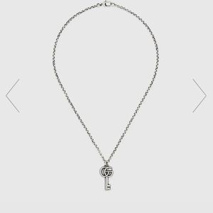 Gucci Double G Key Necklace